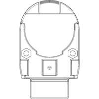 Adaptateur de casque de s&eacute;curit&eacute; pour serre-t&ecirc;tes VeriShield de Howard Leight Southpoint Industrial Supply