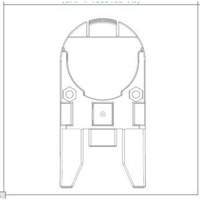 Adaptateur de casque de s&eacute;curit&eacute; pour serre-t&ecirc;tes VeriShield de Howard Leight Southpoint Industrial Supply
