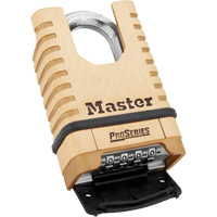Cadenas &agrave; combinaison prot&eacute;g&eacute; ProSeries, Laiton, Laiton massif, Largeur de 2-1/4" Southpoint Industrial Supply