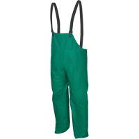 Pantalons imperm&eacute;ables avec limite dinflammabilit&eacute; Dominator, Grand, Polyester/PVC, Vert Southpoint Industrial Supply