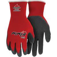Ninja&reg; Flex Coated Gloves, Large, Rubber Latex Coating, 15 Gauge, Nylon Shell Southpoint Industrial Supply