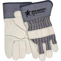 Mustang Fitters Gloves, Large, Grain Cowhide Palm, Fleece Inner Lining Southpoint Industrial Supply