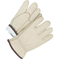 Gants pour conducteur/cordeur, 10, Paume en Cuir fleur de vache, Thinsulate Southpoint Industrial Supply