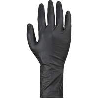 Gants jetables KeepKleen, Petit, Nitrile, 8 mils, Sans poudre, Noir Southpoint Industrial Supply