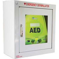 Surface Wall Mounting AED Cabinet, Zoll AED Plus<sup>®</sup> For, Non-Medical SGU177 | Southpoint Industrial Supply