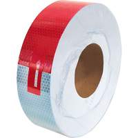 Conspicuity Tape, 2" W x 150' L, Red & White SGU270 | Southpoint Industrial Supply