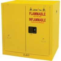 Flammable Storage Cabinet, 22 gal., 2 Door, 35" W x 35" H x 22" D SGU464 | Southpoint Industrial Supply