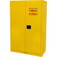 Flammable Storage Cabinet, 45 gal., 2 Door, 43" W x 65" H x 18" D SGU466 | Southpoint Industrial Supply