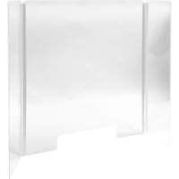 Countertop Safety Shield, 24-3/8" W x 31-3/4" H SGU583 | Southpoint Industrial Supply