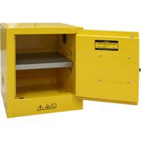 Flammable Storage Cabinet, 4 gal., 1 Door, 17" W x 22" H x 18" D SGU584 | Southpoint Industrial Supply