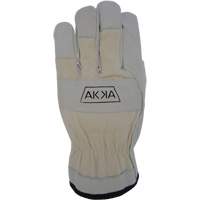 Cotton-Backed Drivers Gloves, Large, Grain Goatskin Palm SGU728 | Southpoint Industrial Supply