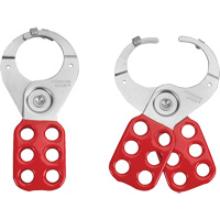 Tabbed Steel Lockout Hasp, Red Southpoint Industrial Supply
