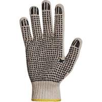Sure Grip&reg; PVC Dotted String Knit Glove, Poly/Cotton, Single Sided, 7 Gauge, X-Small Southpoint Industrial Supply