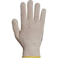 Sure Grip&reg; PVC Dotted String Knit Glove, Poly/Cotton, Single Sided, 7 Gauge, X-Small Southpoint Industrial Supply