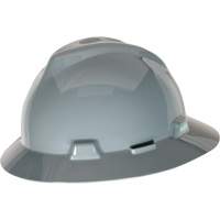 Casque de s&eacute;curit&eacute; &agrave; fente et bordure compl&egrave;te V-Gard, Suspension &agrave; douille, Non ventil&eacute; Southpoint Industrial Supply