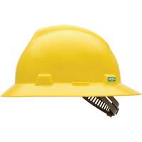Casque de s&eacute;curit&eacute; &agrave; fente et bordure compl&egrave;te V-Gard, Suspension &agrave; douille, Non ventil&eacute; Southpoint Industrial Supply