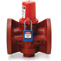 Housse de s&eacute;curit&eacute; pour fontaine et dispositif de cadenassage pour robinet &agrave; tournant, Ensemble Vanne/Robinet &agrave; eau Southpoint Industrial Supply