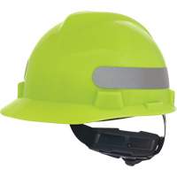 Casque de s&eacute;curit&eacute; &agrave; fentes V-Gard, R&eacute;pond aux normes CSA type 1, Suspension Rochet, Non ventil&eacute; Southpoint Industrial Supply
