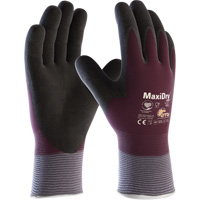 Gants enduits avec doublure isolante ATG MaxiDry Zero, Petit, R&ecirc;vetement Mousse de nitrile, Calibre 15, Enveloppe en Nylon/Spand Southpoint Industrial Supply