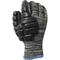Gants antichocs enduits pour le martelage, 8/Moyen, Paume en Synth&eacute;tique, Poignet &eacute;lastique Southpoint Industrial Supply