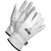 Classic Puncture Resistant Driver Gloves, Large, Grain Goatskin Palm, Thinsulate Inner Lining Southpoint Industrial Supply