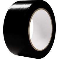 Aisle Marking Tape, 2" x 108', PVC, Black SGX043 | Southpoint Industrial Supply