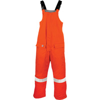 Westex UltraSoft&reg; AllOut Quilt Lined Winter Bib Overall, Small, High Visibility Orange Southpoint Industrial Supply
