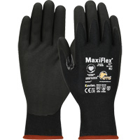 Gants compatibles avec les &eacute;crans tactiles ATG MaxiFlex Cut, T-petit, Calibre 15, Rev&ecirc;tement Mousse de nitrile, ASTM ANSI niveau A4/EN 388 niveau 3/EN 388 niveau D Southpoint Industrial Supply
