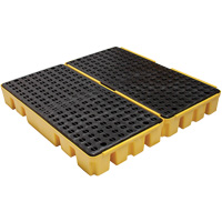 Low Profile Spill Pallet, 51 US gal. Spill Capacity, 49" x 48" x 6.5" Southpoint Industrial Supply