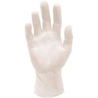 Synthetic Stretch Medical Examination Gloves, Large, Vinyl, 5-mil, Powder-Free, White, Class 2 SGU410 | Southpoint Industrial Supply