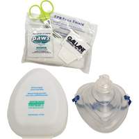 CPR Pocket Face Mask & Accessories Kit, Reusable Mask, Class 2 SGX725 | Southpoint Industrial Supply