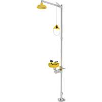 Combination Emergency Shower & Eyewash Station, Pedestal SGY141 | Southpoint Industrial Supply