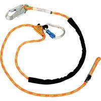 Adjustable Rope Lanyard, 1 Legs, 6', CSA Class F, Polyester SGY388 | Southpoint Industrial Supply