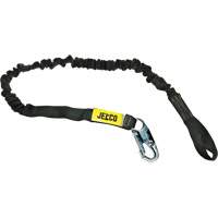 Arc Flash Shock Absorbing Lanyard, 6', Locking Snap Hook Center, Choke-Off Loop Leg Ends, Nylon Southpoint Industrial Supply
