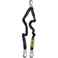 Arc Flash Lanyard, 4', Locking Snap Hook Center, Locking Snap Hook Leg Ends, Nylon Southpoint Industrial Supply