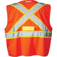 Veste de s&eacute;curit&eacute; SV350 X-Back avec lampe, Orange haute visibilit&eacute;, Petit, Polyester Southpoint Industrial Supply