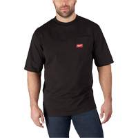 T-shirt robuste avec poche, Hommes, Petit, Noir Southpoint Industrial Supply