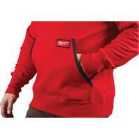 Heavy-Duty Pullover Hoodie, Men's, Small, Red Southpoint Industrial Supply