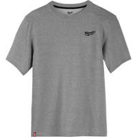 T-shirt de travail hybride, Hommes, Petit, Gris Southpoint Industrial Supply
