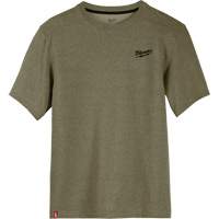 T-shirt de travail hybride, Hommes, Petit, Vert Southpoint Industrial Supply