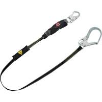 V-Series Welding Shock Absorbing Lanyard, 6', Snap Hook Center, Snap Hook Leg Ends, Kevlar&reg;/Nomex&reg; Southpoint Industrial Supply