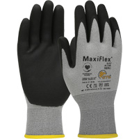ATG MaxiFlex&reg; Elite Ultra Lightweight Touchscreen Compatible Gloves, Large, Nitrile Coating, 18 Gauge, Nylon Shell Southpoint Industrial Supply