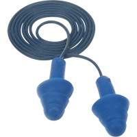 Bouchons d'oreilles pr&eacute;moul&eacute;s E-A-R Ultrafit , Avec cordon, Taille unique, Vrac - Sac en poly, NRR dB NRR 25 dB Southpoint Industrial Supply