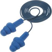 Bouchons d'oreilles pr&eacute;moul&eacute;s E-A-R Ultrafit , Avec cordon, Taille unique, Vrac - Sac en poly, NRR dB NRR 25 dB Southpoint Industrial Supply