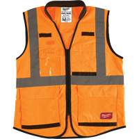 Veste de s&eacute;curit&eacute; haute performance, Orange haute visibilit&eacute;, 4T-Grand/5T-Grand Southpoint Industrial Supply