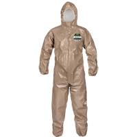 Coveralls, ChemMax 4 Plus, Large, Brown Southpoint Industrial Supply