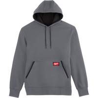 Midweight Pullover Hoodie, Men's, Small, Grey Southpoint Industrial Supply