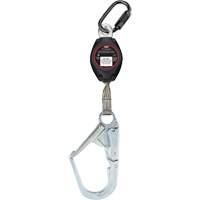 Cordage de s&eacute;curit&eacute; autor&eacute;tractable avec grand mousqueton Dynamic, 7', Polyester, Pivotant Southpoint Industrial Supply