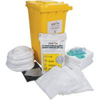 Spill Kit, Oil Only, Bin, 63 US gal. Absorbancy SHB361 | Southpoint Industrial Supply