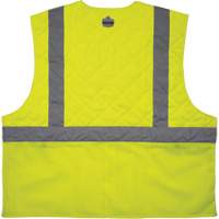 Chill-Its 6668 Safety Cooling Vest, Small, High Visibility Lime-Yellow SHB413 | Southpoint Industrial Supply